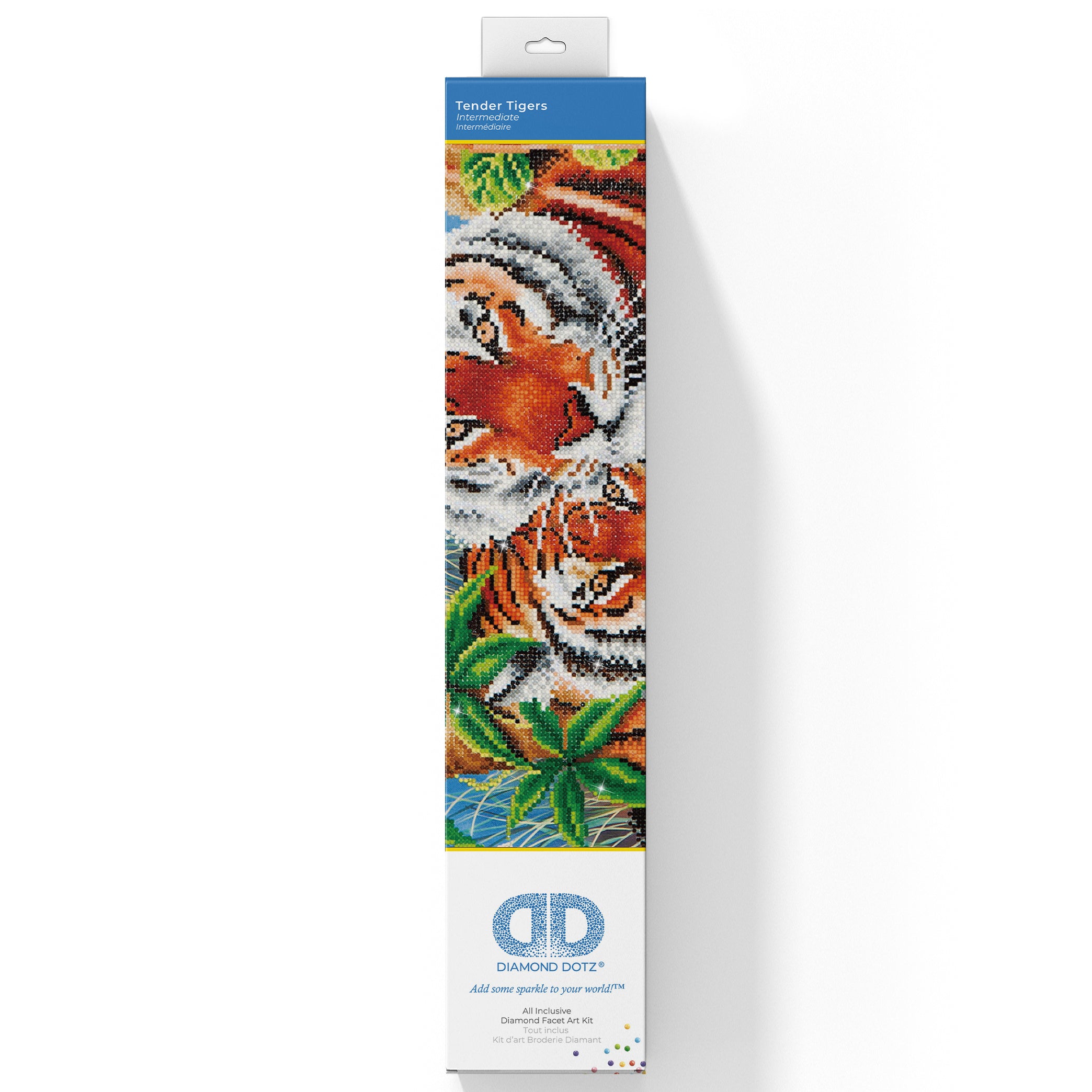 Diamond Painting Kit: Tender Tigers