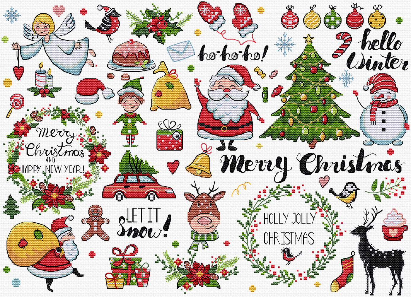 L9928 Christmas Sampler