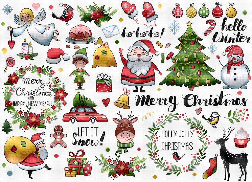 L9928 Christmas Sampler