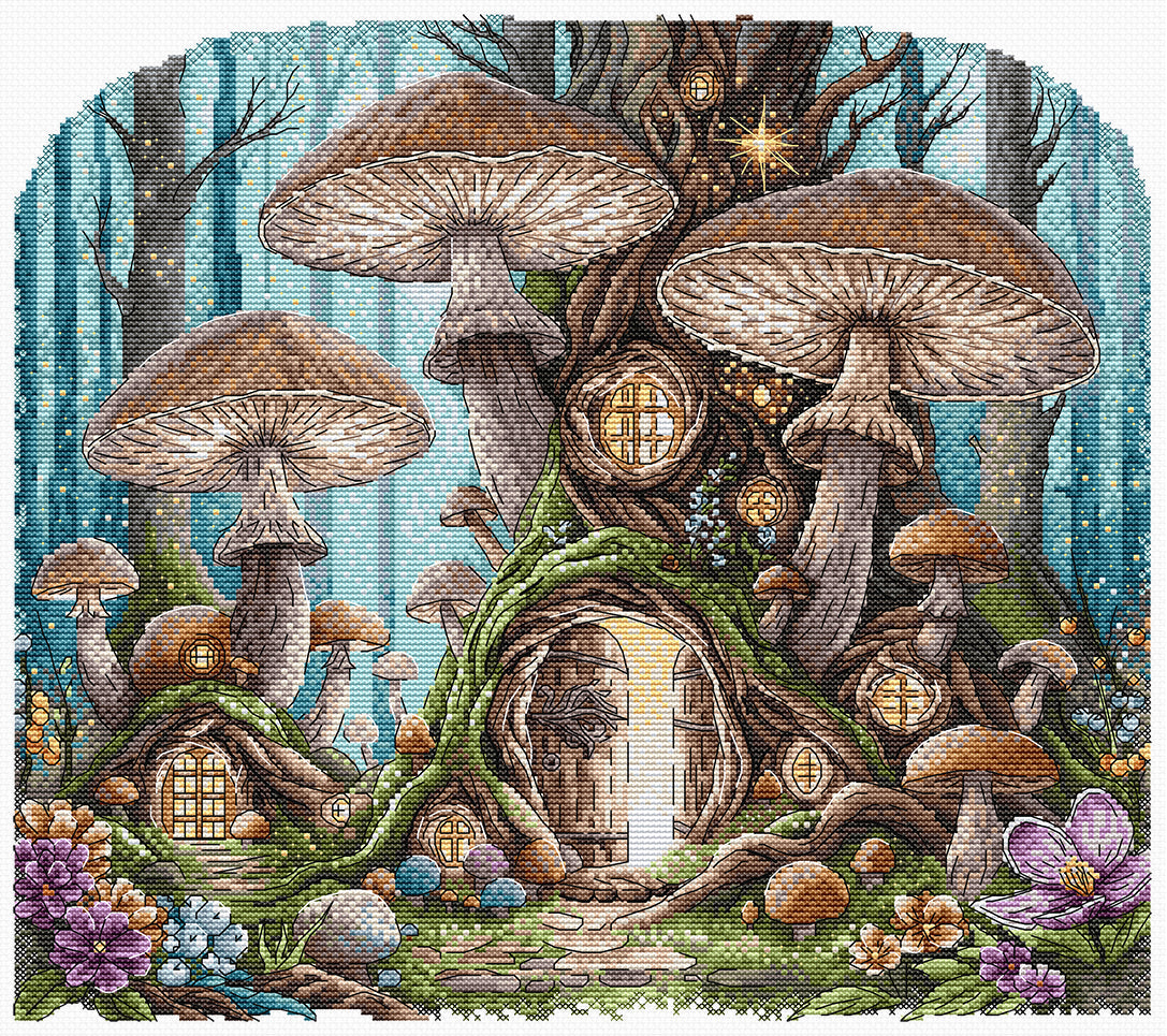 Fairies Village - Cross Stitch Kit AVA P071