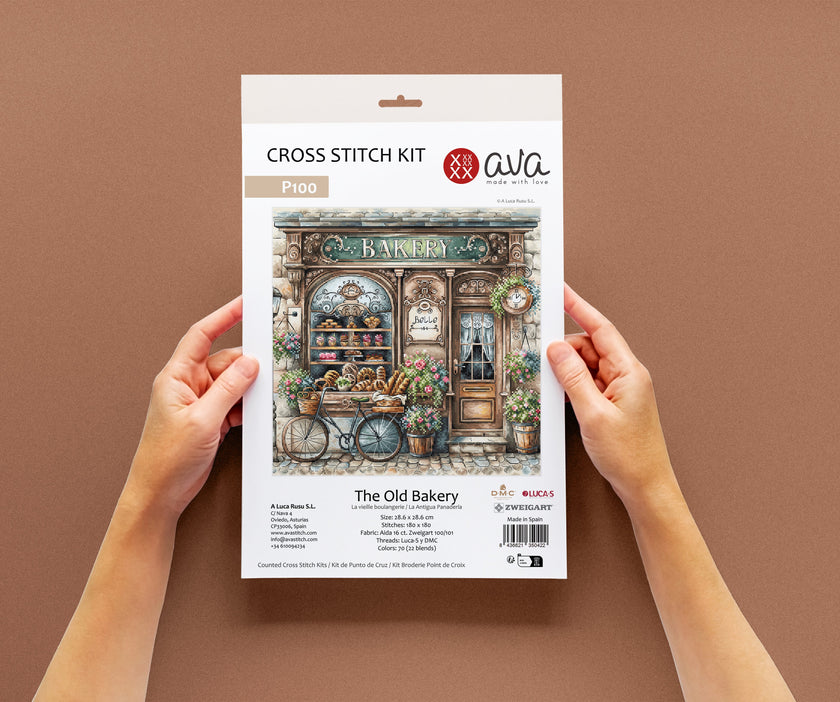 The Old Bakery - Cross Stitch Kit AVA P100
