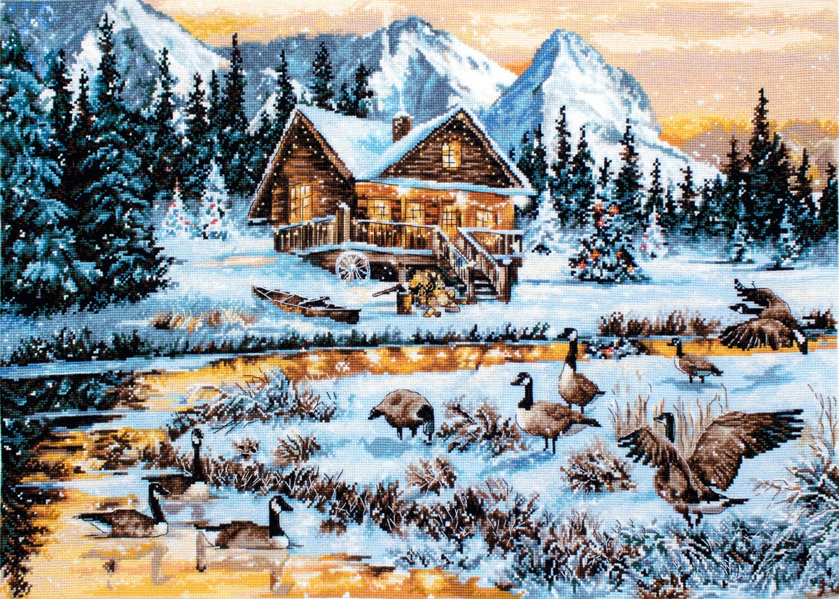 New Luca-S Cross Stitch Kits: Four Fresh Designs for Autumn and Christmas