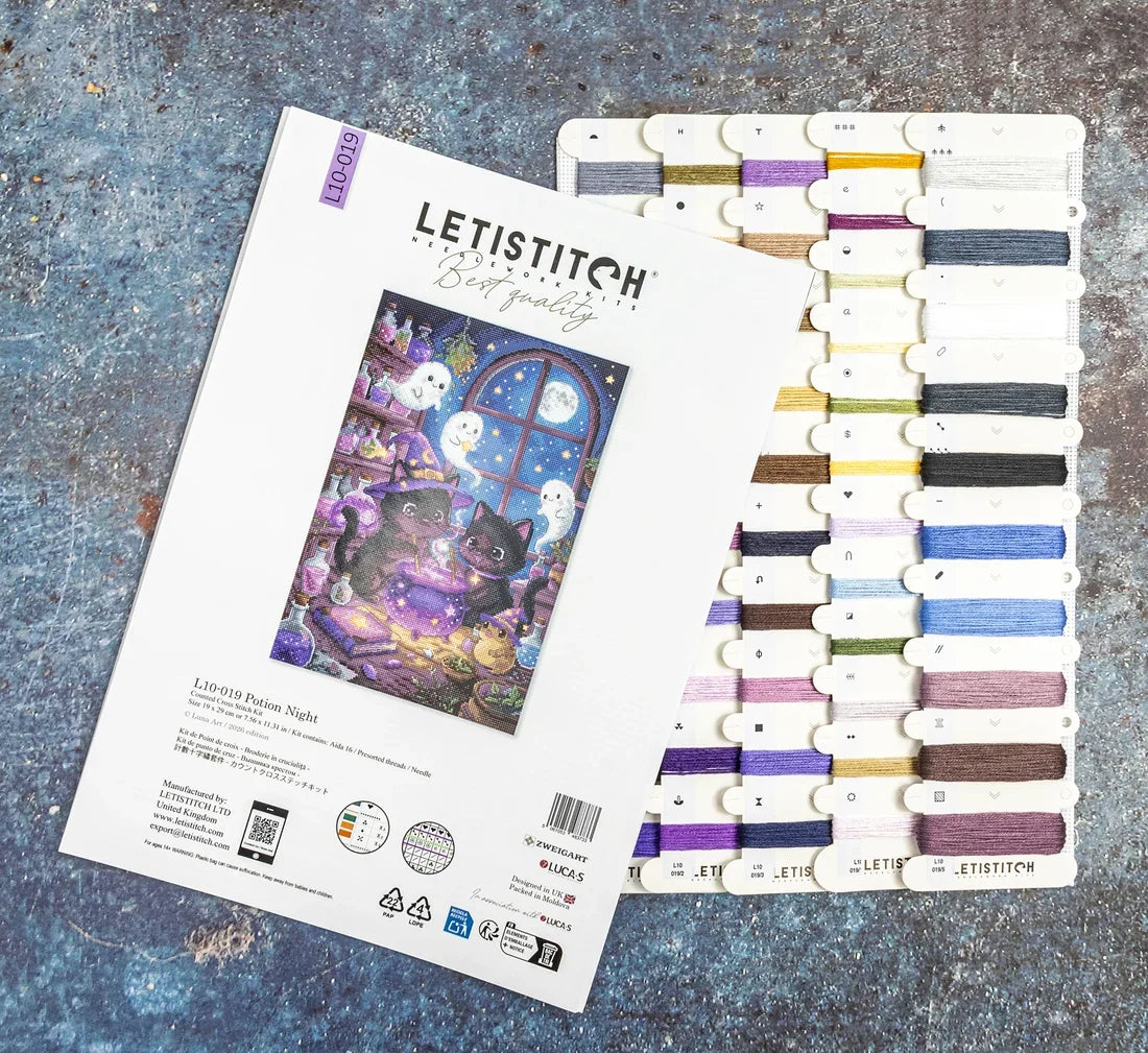 New LETISTITCH Cross Stitch Arrivals: Find Your Next Favourite Project