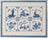 6 Blue Tegels-(12-899
