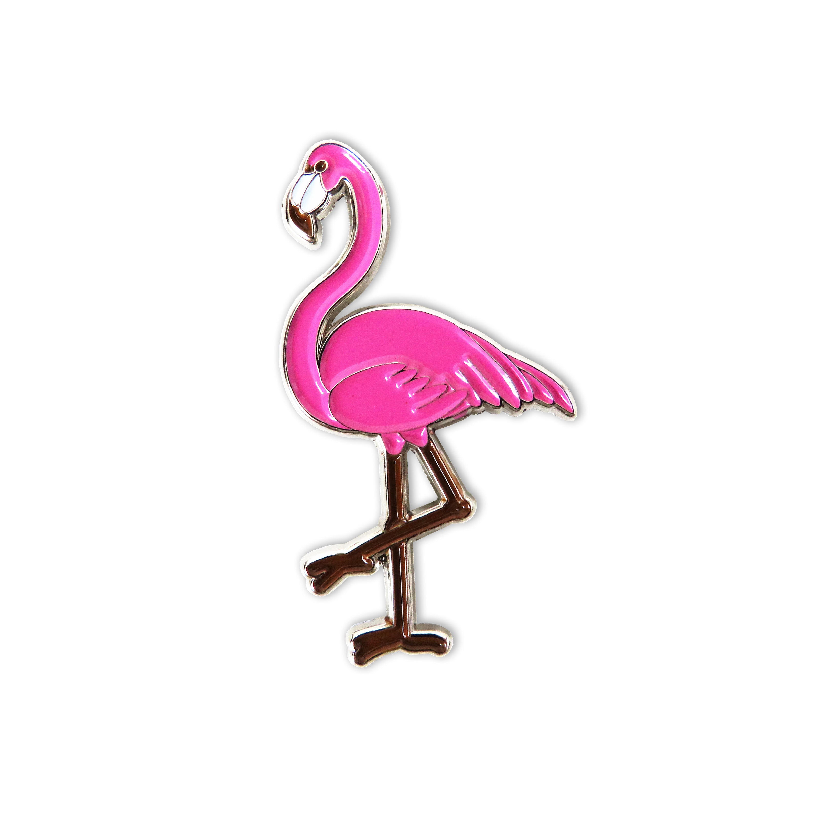 Letistitch Pink Flamingo Chart Holder & Needle Minder 14336