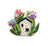 Letistitch SKU 14358 Summer cottage Magnetic Needle Minder
