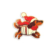 Letistitch Needleminder – “Santa Dachshund” SKU 14373 🎅🐾