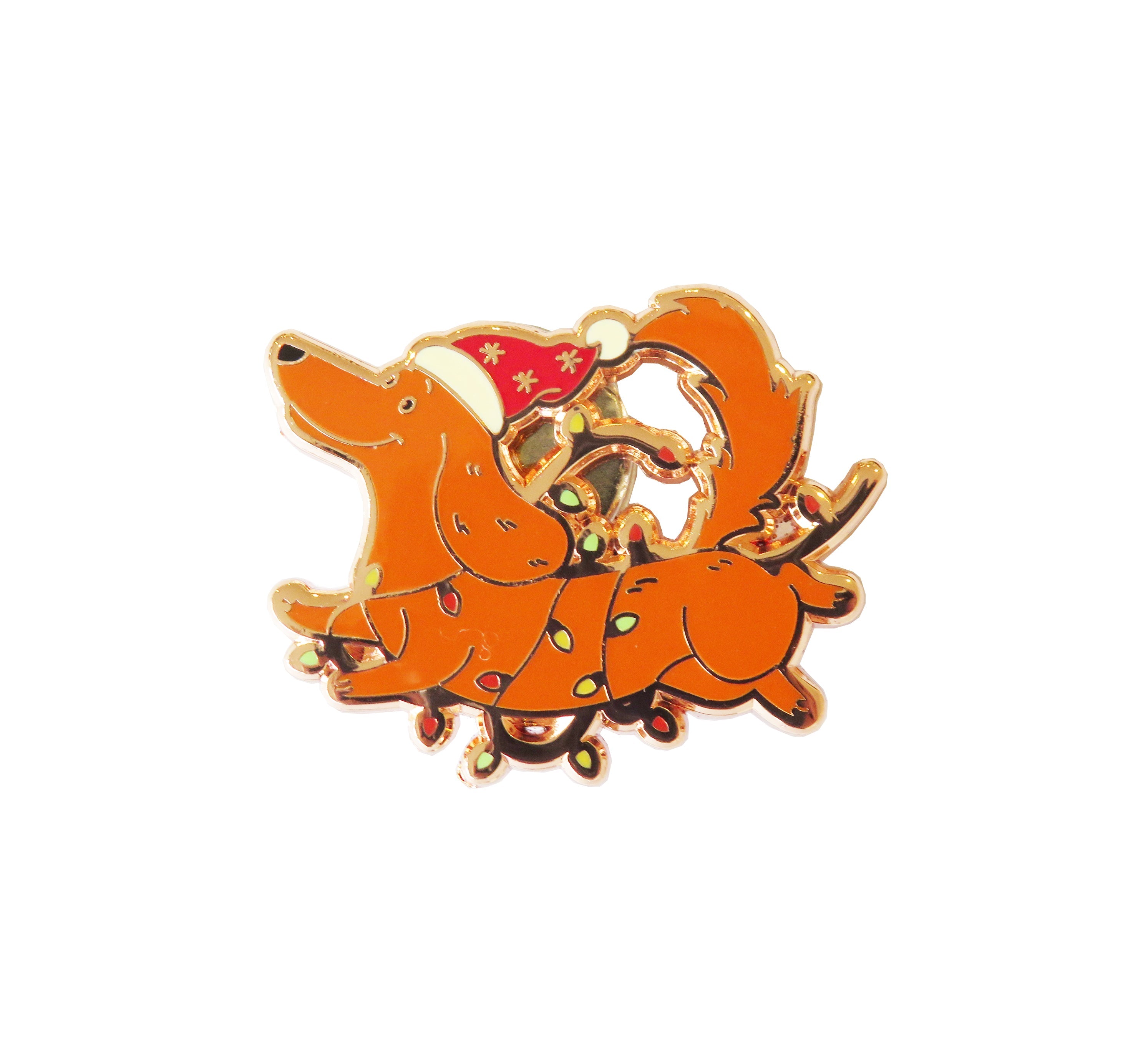 Letistitch Needleminder – “Playful Dachshund” SKU 14374 🐶🎄