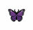 Letistitch SKU 14375 Purple Wings Magnetic Needleminder