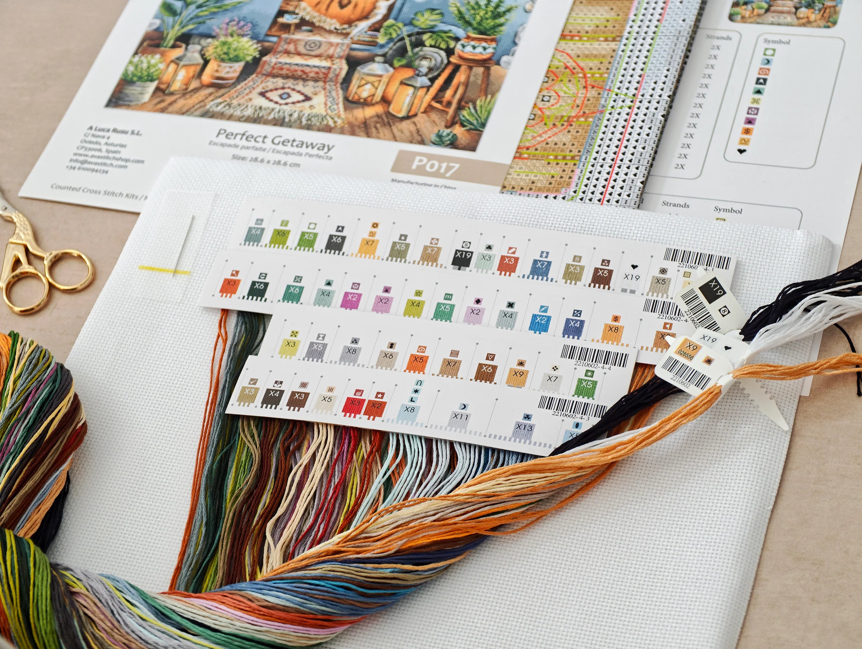 Home is Where We Park It - Cross-Stitch Kit - Signature Collection P017