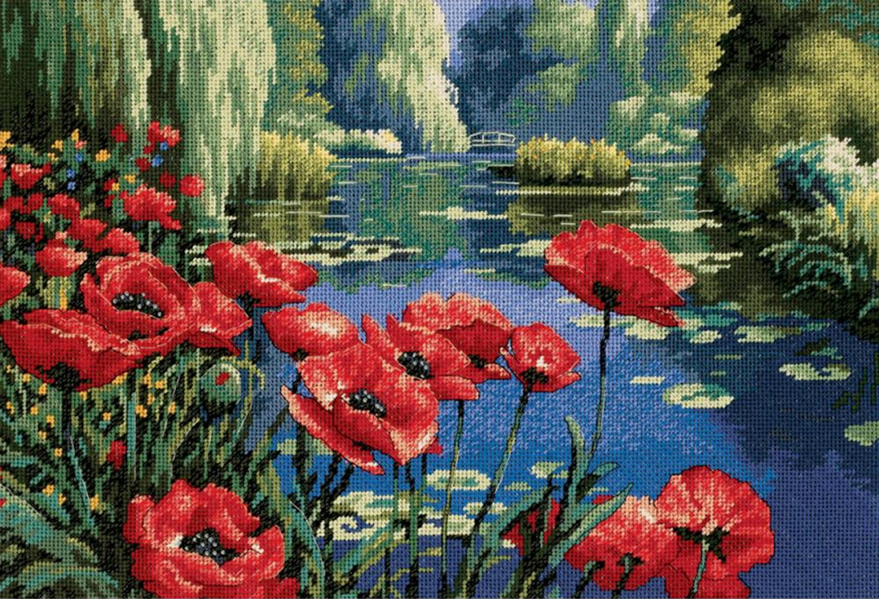 Lakeside Poppies D20066