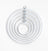 Transparent Embroidery Round Hoop - Nurge Flexible Hoop, Round Cross Stitch Hoop