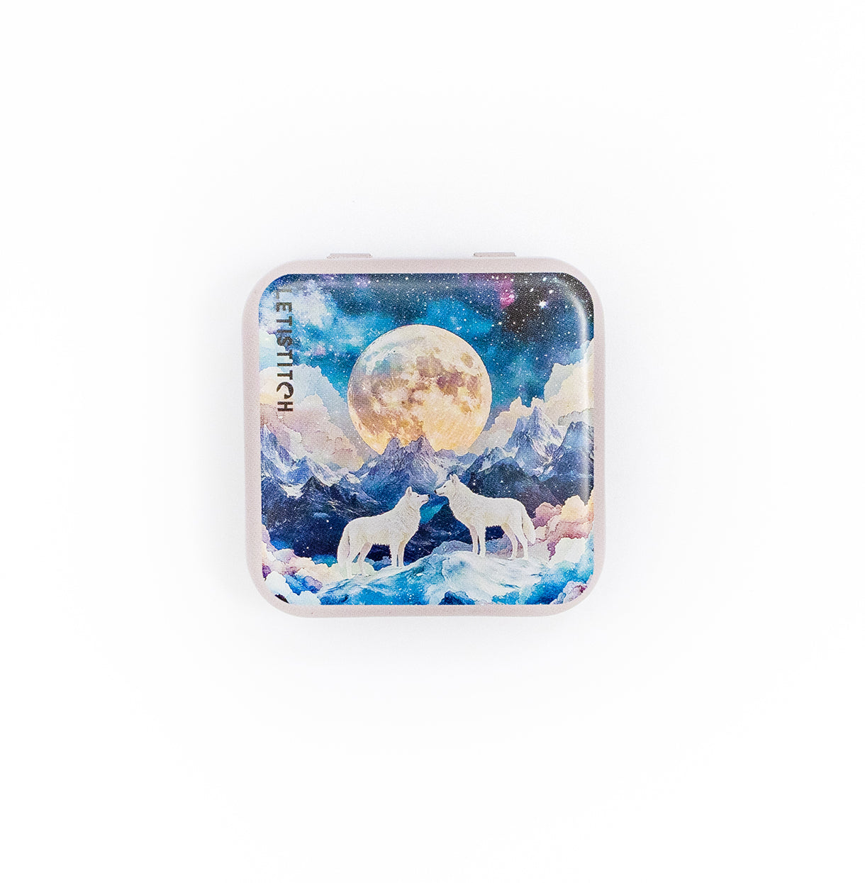 Tin Box for Needles – “Moon & Love” SKU 25631 🌙❤️