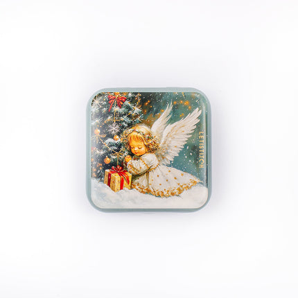 Tin Box for Needles – “Christmas Angel” SKU 25636 👼✨🎄