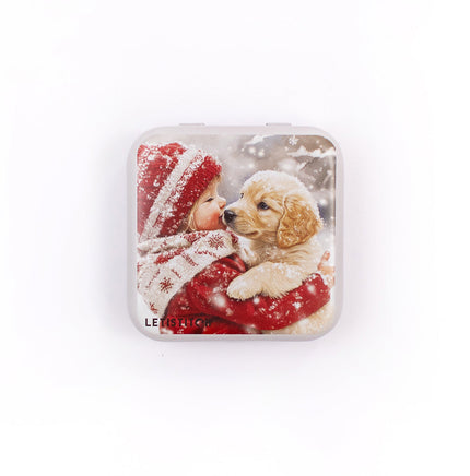Tin Box for Needles – “Puppy Love” (SKU 25639) 🐶❤️