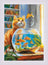 Cross stitch kit "Ginger Observer" 21x30 cm SR2218