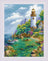 Cross stitch kit Quiet Harbor 30x40 cm SR2188