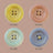 Cohana Shigaraki magnetic button yellow - 1pc