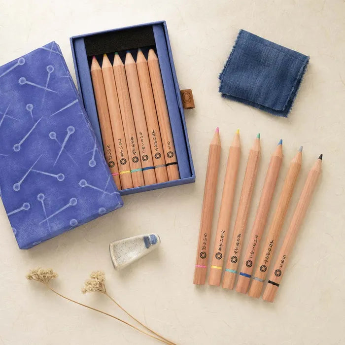 Cohana Ukigami coloured pencils blue - 1pc