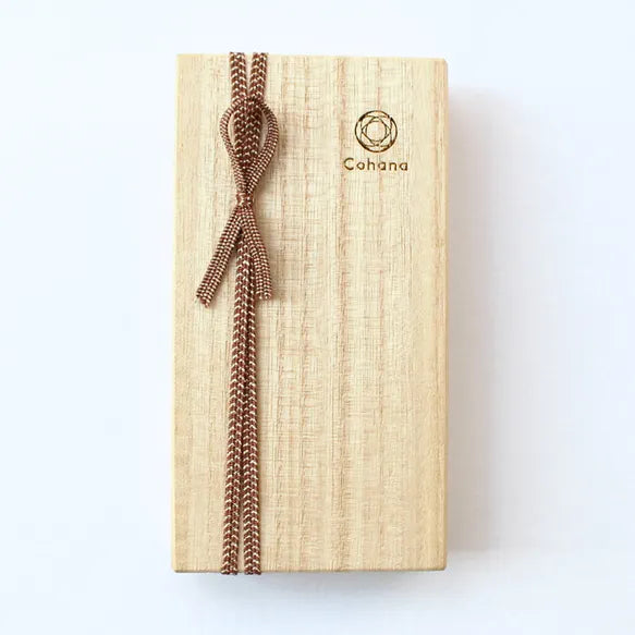 Cohana Scissors with gold lacquer 10.5cm brown - 1pc