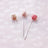Cohana Sakura Mizuhiki Sewing Pins 0.50x40mm Pink - 3pcs