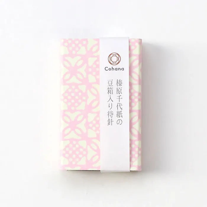 Cohana Sakura Glass-head Pins 0.55x35mm Pink - 20pcs