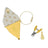 Cohana Anniversary Seki Mini Scissors Yellow - 1pc