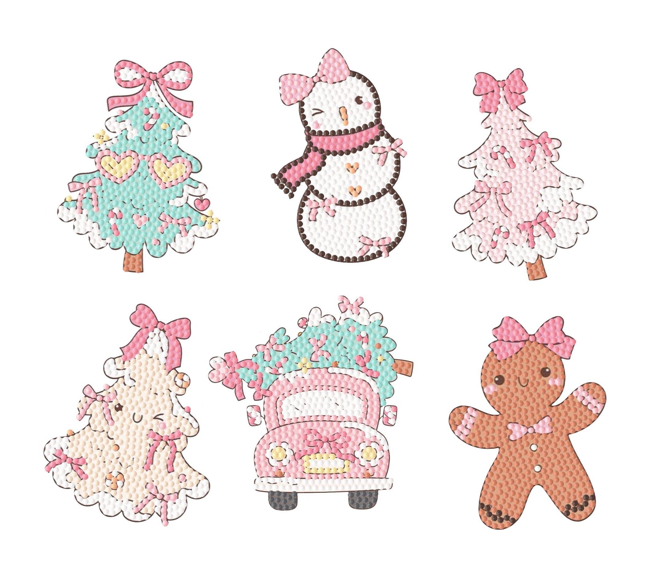 480-794 Sweetmas Ornaments / Diamond Painting Kit