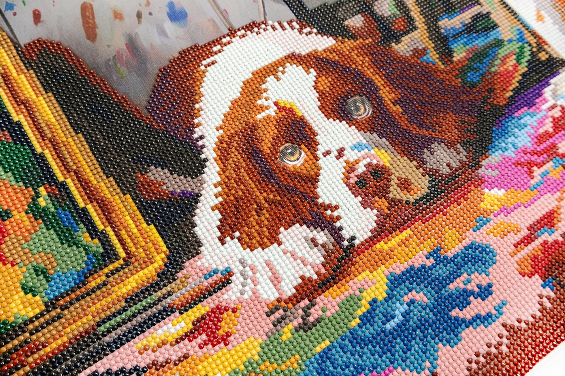 480-916 Mess-terpiece– Framed Diamond Painting Kit (40 × 50 cm) – Limited Edition