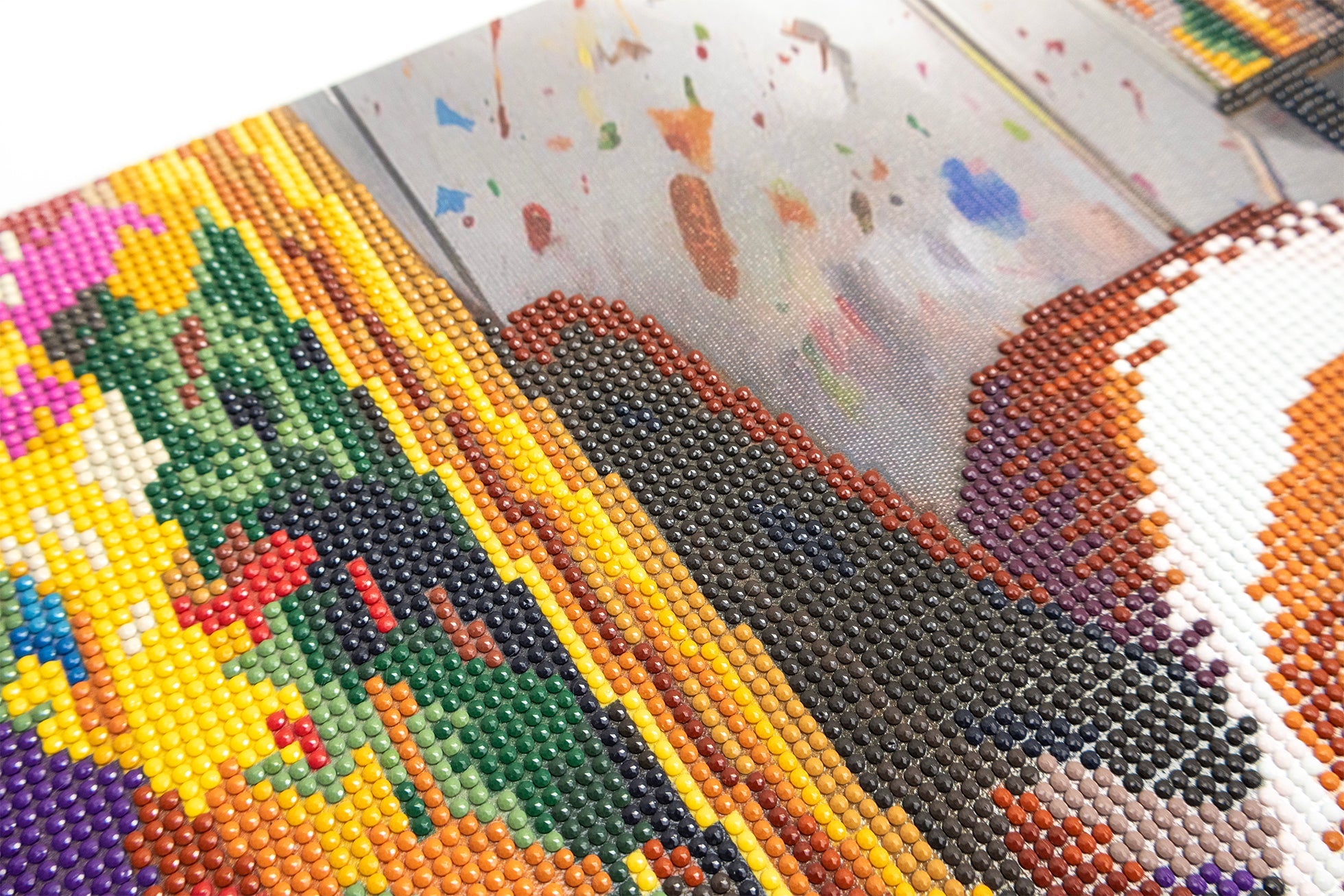 480-916 Mess-terpiece– Framed Diamond Painting Kit (40 × 50 cm) – Limited Edition