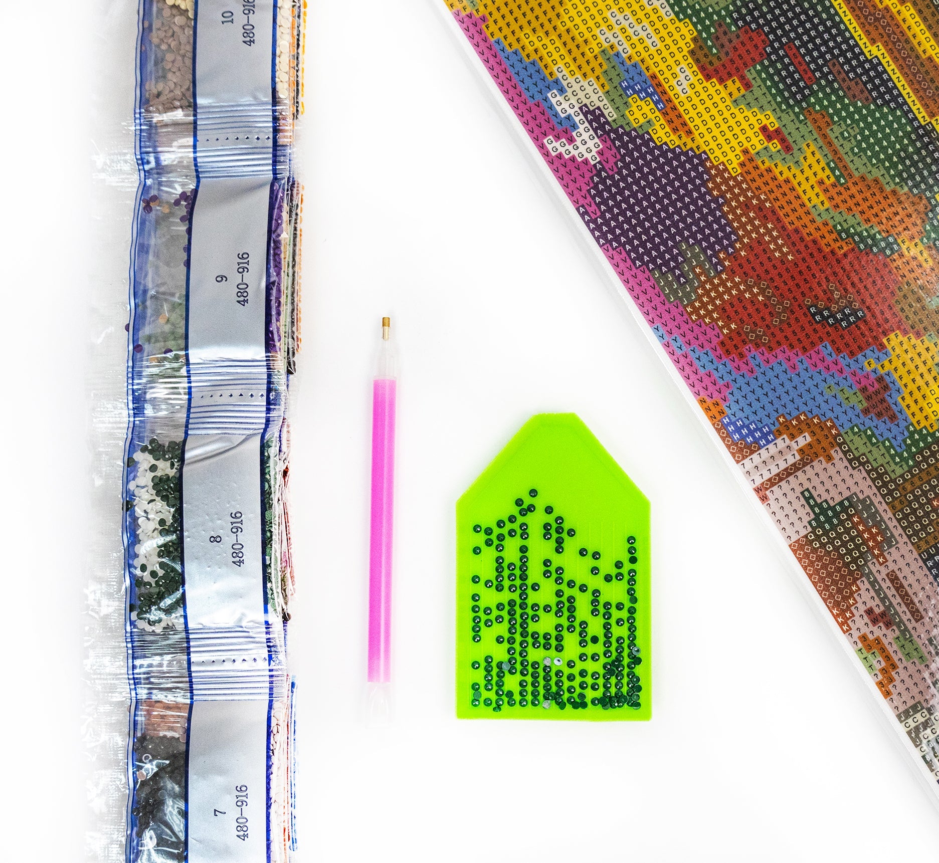 480-916 Mess-terpiece– Framed Diamond Painting Kit (40 × 50 cm) – Limited Edition