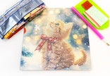 DIY Diamond Painting Card Kit – “Merry Meow” (480-787) 🐱🎄✨