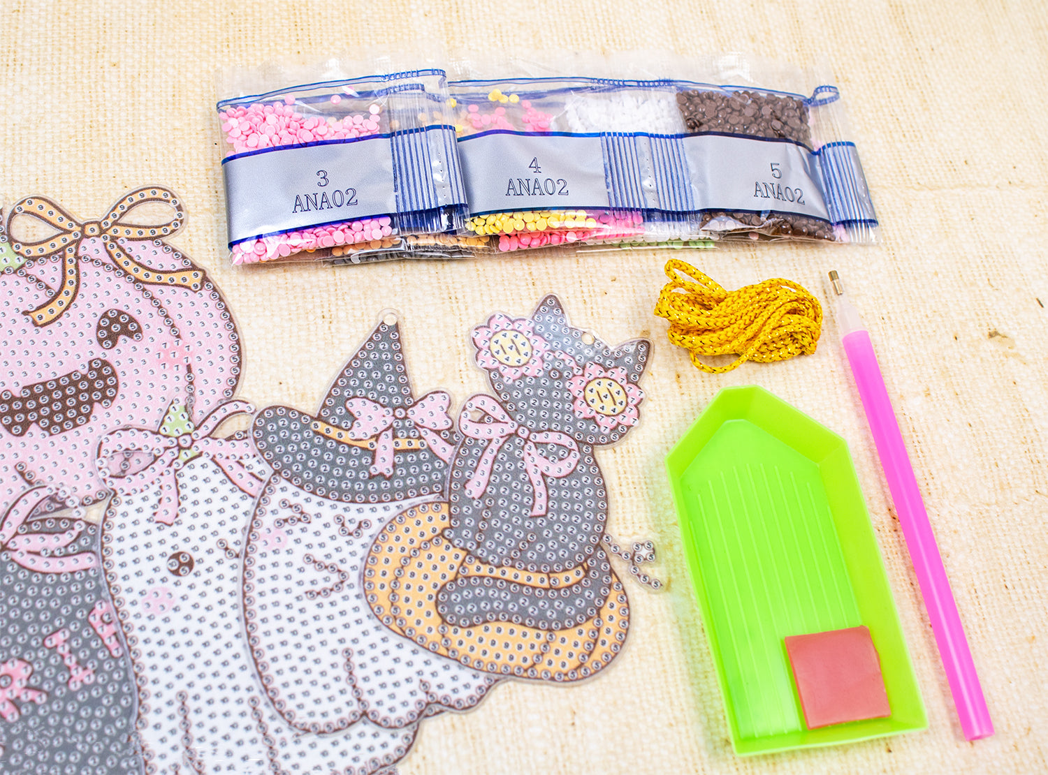 480-800 Boo Crew Ornaments / Diamond Painting Kit