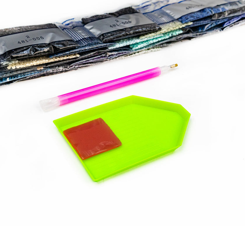 481-005 Midnight Snowfall– Framed Diamond Painting Kit (40 × 50 cm) – Limited Edition