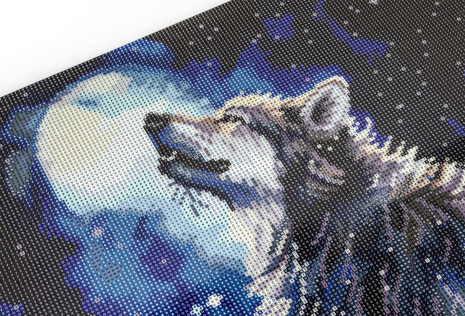 481-005 Midnight Snowfall– Framed Diamond Painting Kit (40 × 50 cm) – Limited Edition