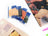Cat-themed card kit with colorful drills and a decorative cat design.