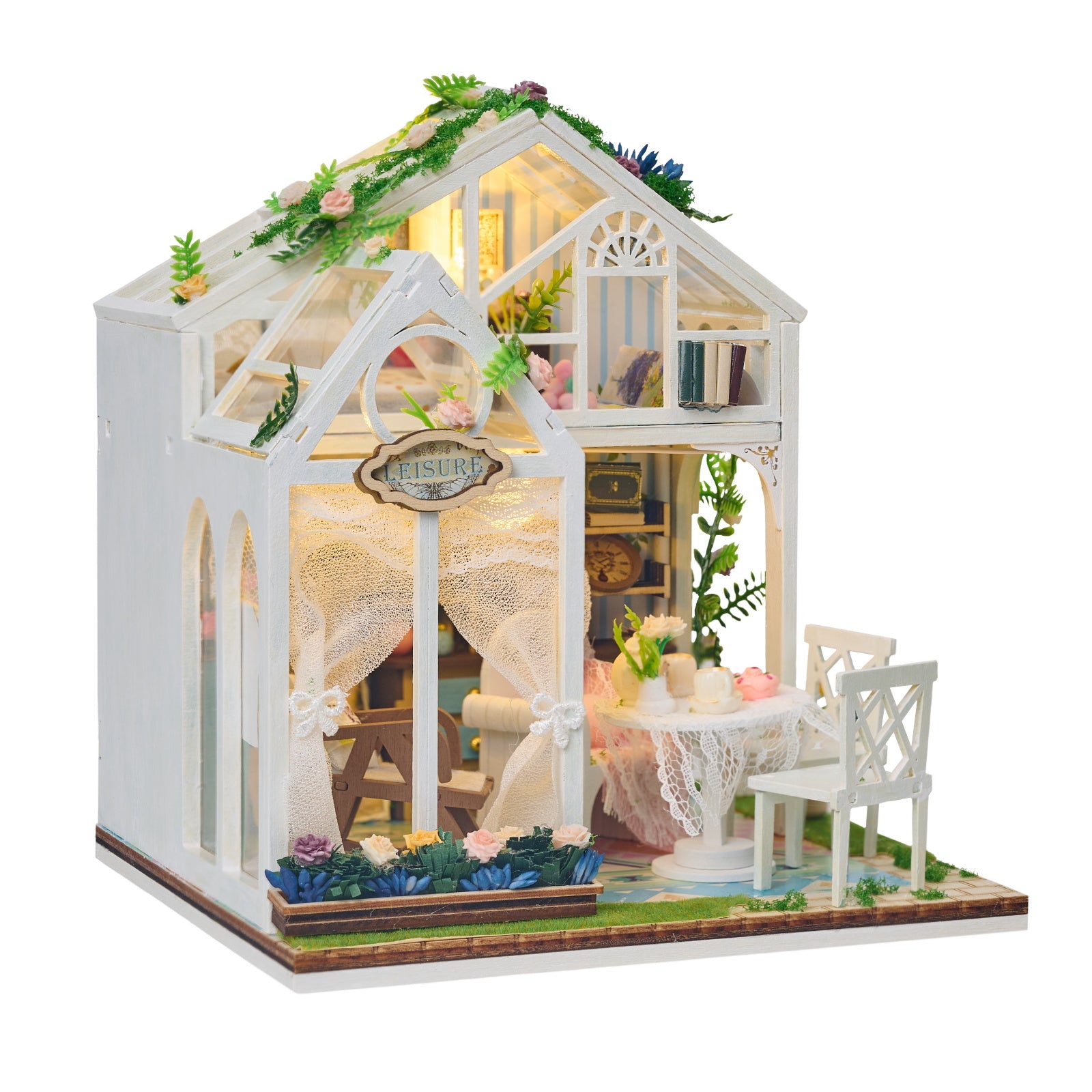 DIY Wooden Greenhouse – Miniature House Kit