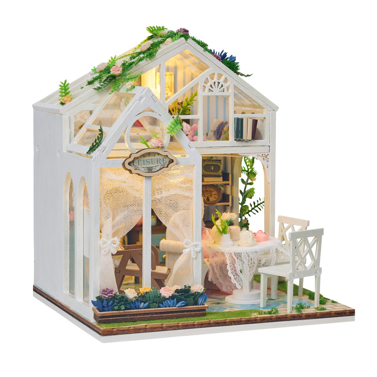 DIY Wooden Greenhouse – Miniature House Kit