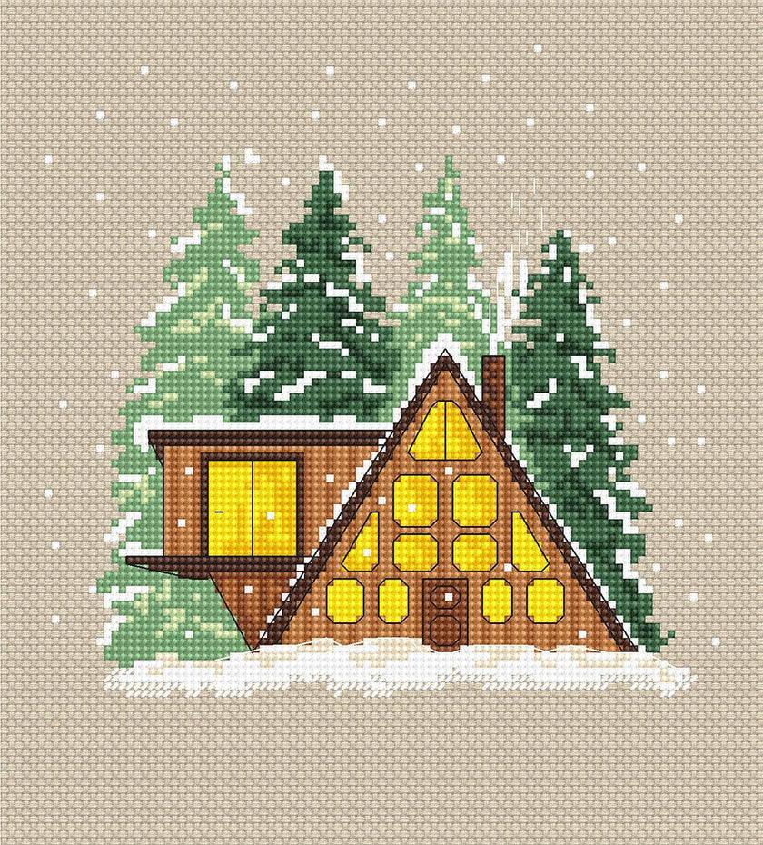 Silent Night - Cross Stitch Pattern AVA P002