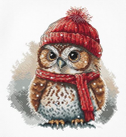 Owl - Cross Stitch Kit AVA P009