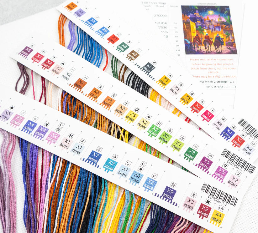 Cross Stitch Kit-LI 62-00 Three Kings