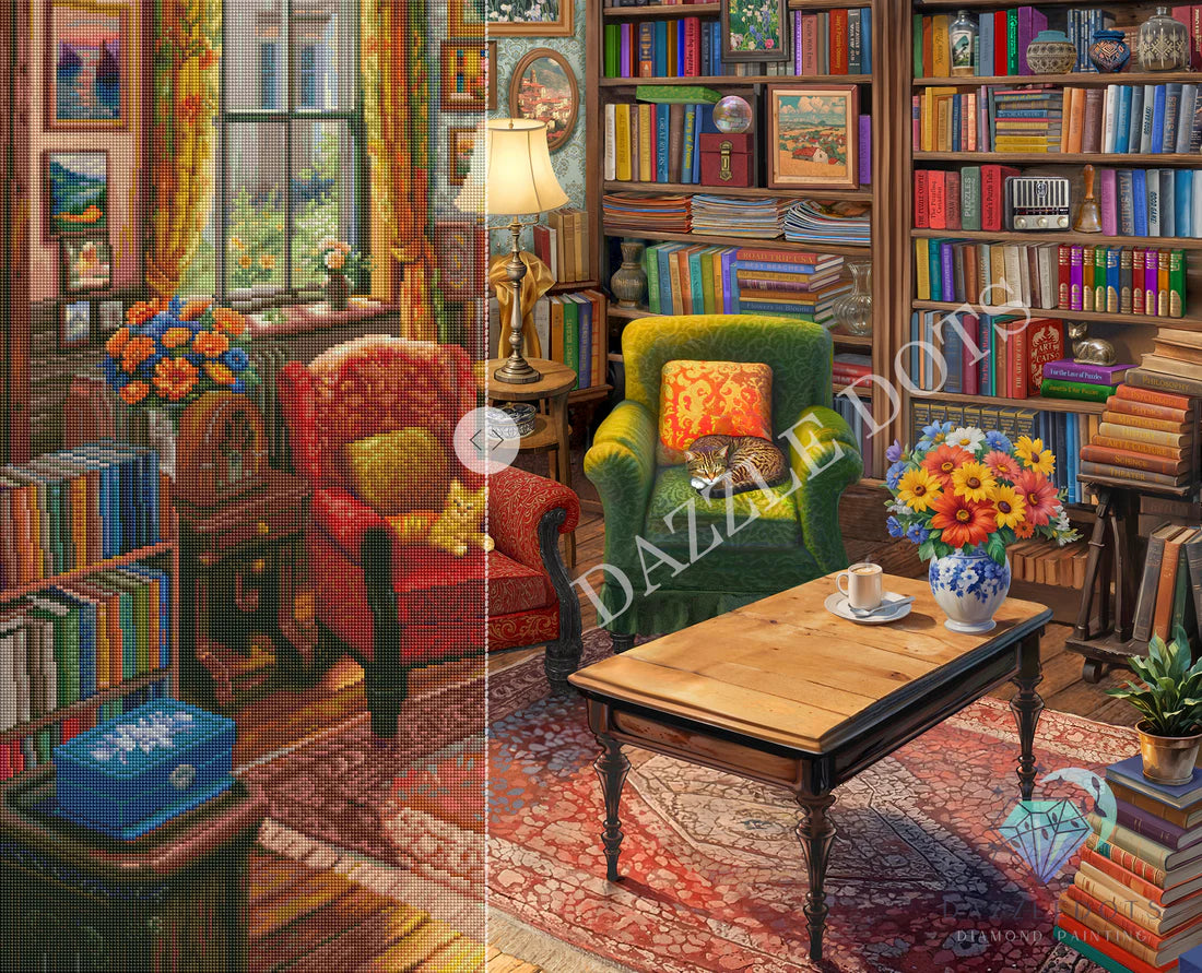 LDS 7003 Books, Cats and a Puzzle