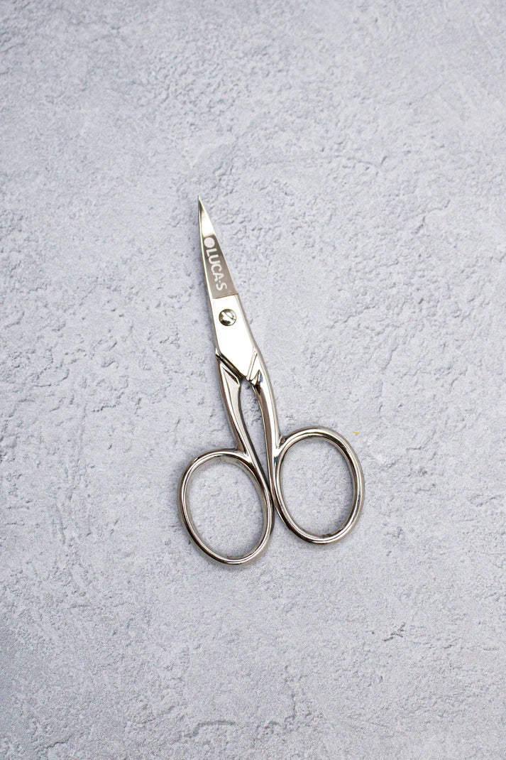 NAIL SCISSORS CURVED – CLASSIC Embroidery Scissors Luca-S