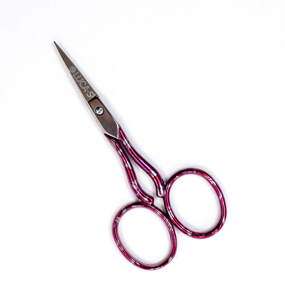 EMBROIDERY SCISSORS COLORED HANDLES Embroidery Scissors Luca-S