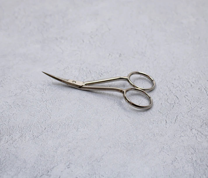 SEWING SCISSORS CURVED HANDLES AND BLADES Embroidery Scissors Luca-S