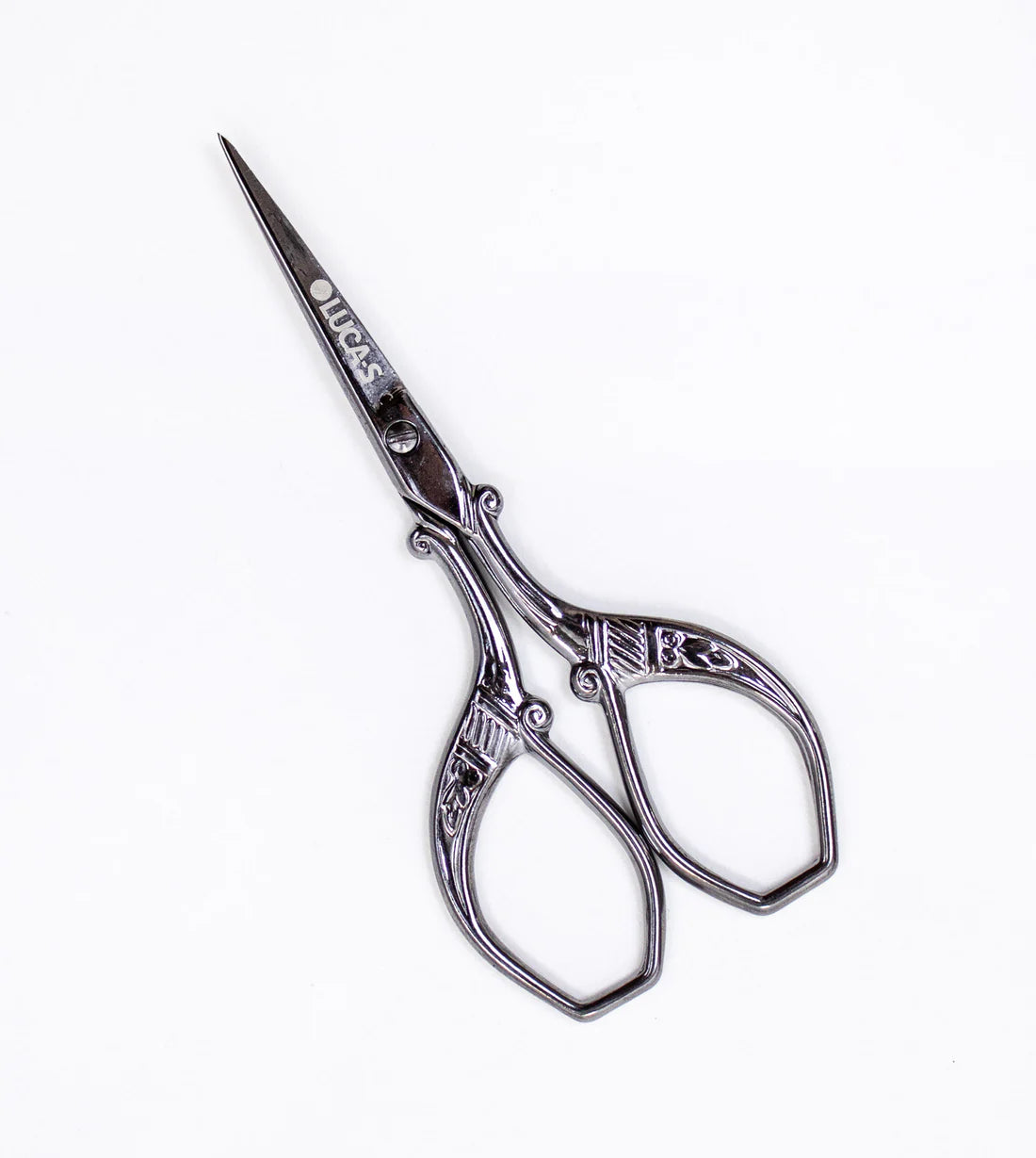 Embroidery Scissors Luca-S - EMBROIDERY SCISSORS DARK NICKEL