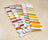 Set of colorful embroidery floss on wooden sticks with 'ETISILK' branding.