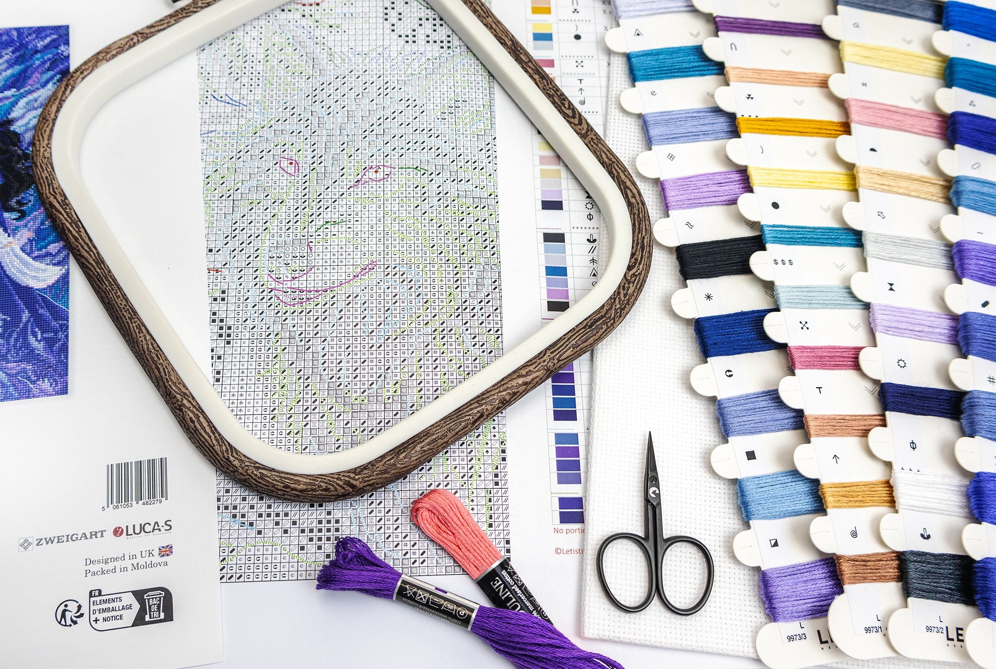 L9973 Arctic Enchantress Cross Stitch Kit