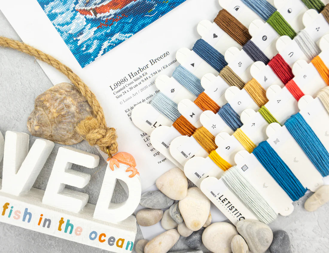 L9986 Harbor Breeze Cross Stitch Kit