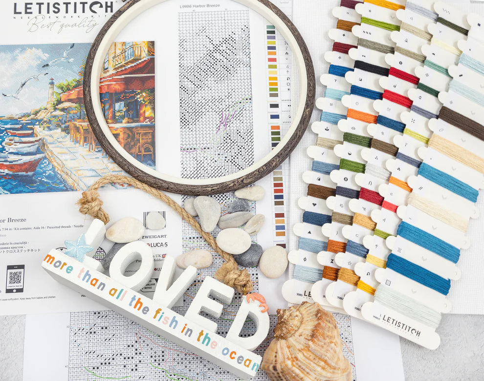 L9986 Harbor Breeze Cross Stitch Kit